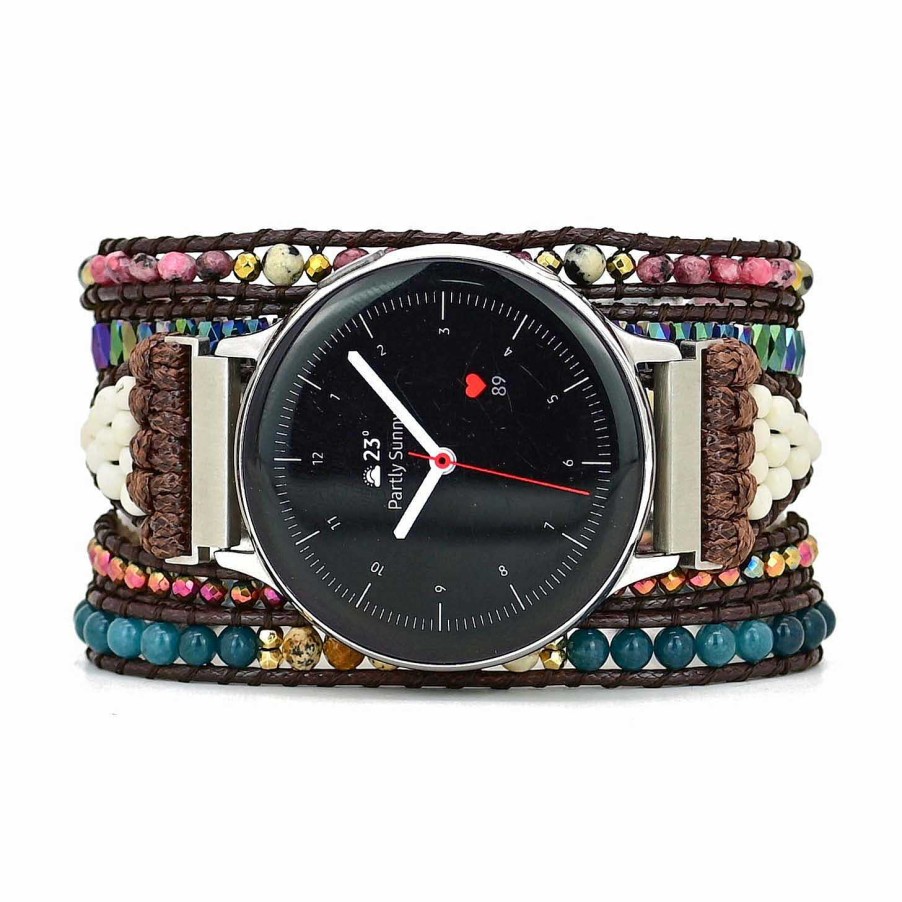 Bracelets Pour Montres Samsung Galaxy Âme et Esprit | Bracelet Nature D Licate Pour Montre En Agate
