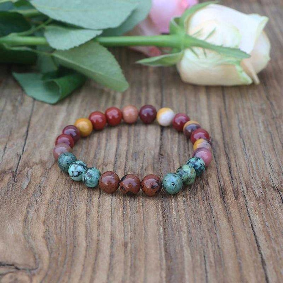 Bracelets Âme et Esprit | Ensemble Mala + Bracelet En Mookaite