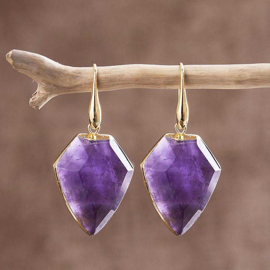 Boucles D'Oreilles Âme et Esprit | Boucles D'Oreilles Bouclier Protecteur