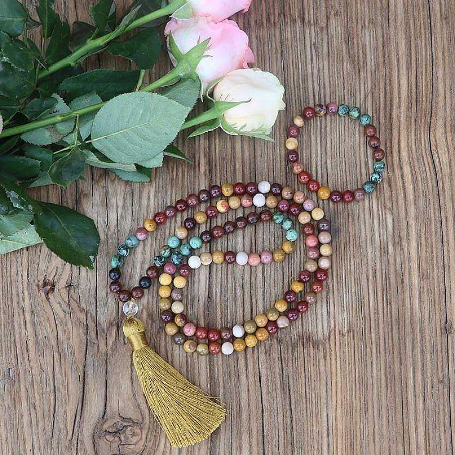 Bracelets Âme et Esprit | Ensemble Mala + Bracelet En Mookaite