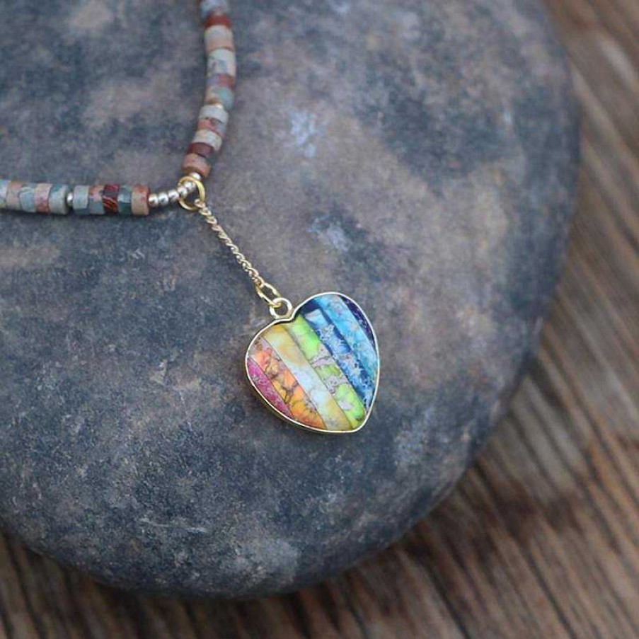 Bracelets Âme et Esprit | Ensemble Gu Rison Des Chakras En Pierre De Peau De Serpent