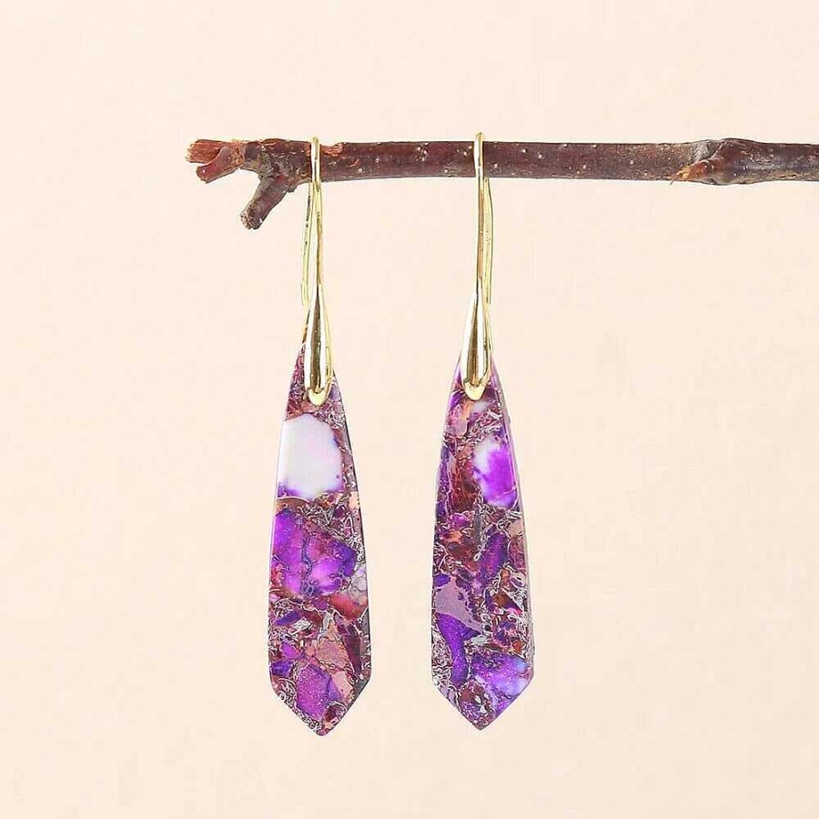 Boucles D'Oreilles Âme et Esprit | Boucles D'Oreilles Balancement De S R Nit En R Galite & Shoushan