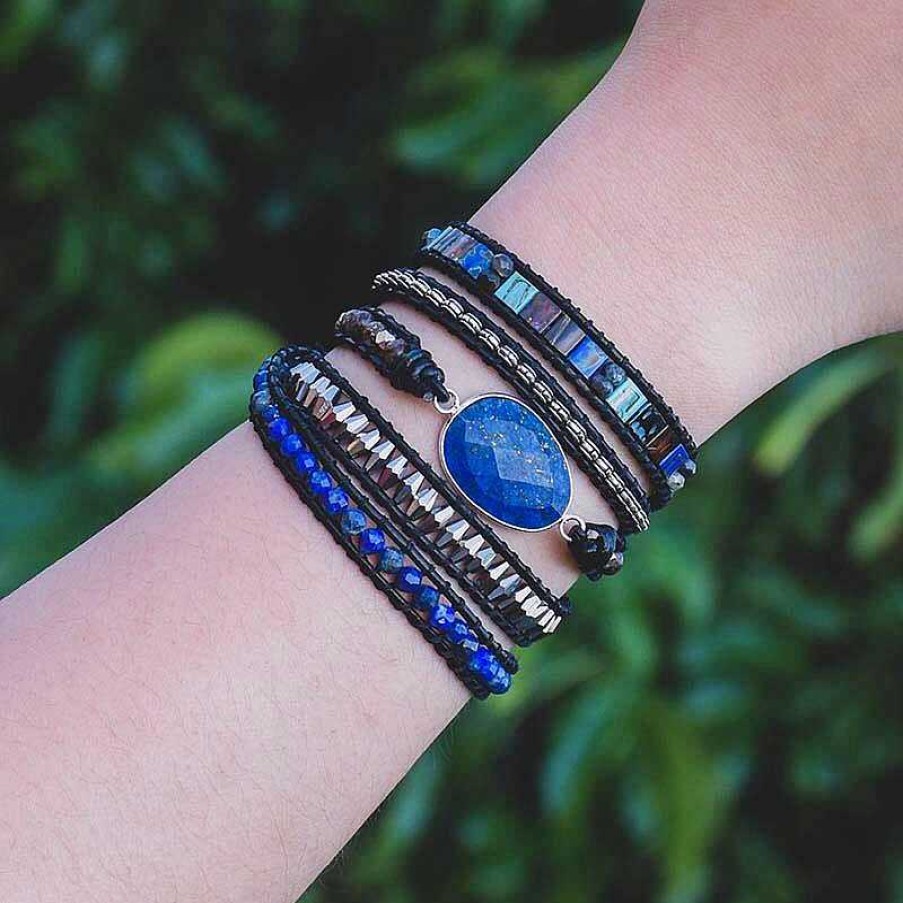 Bracelets Âme et Esprit | Healing Lapis Lazuli Protection Bracelet